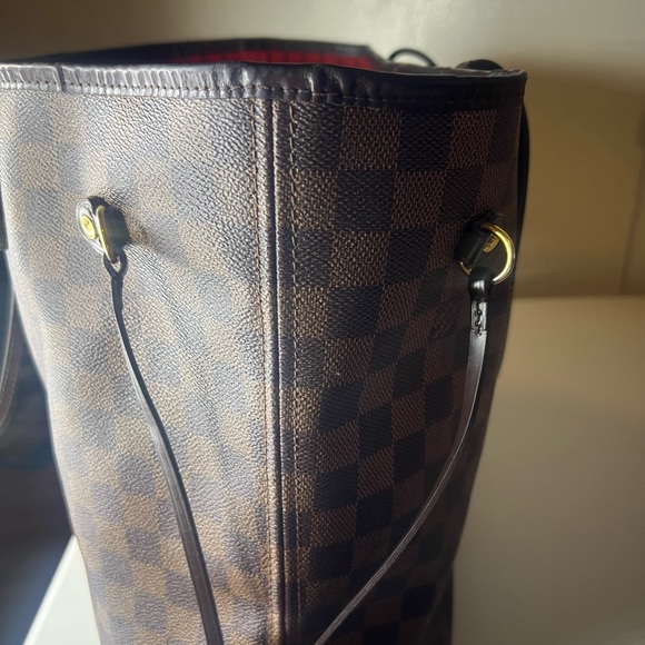 Authentic Damier Ebene Neverfull MM - Picture 16 of 16